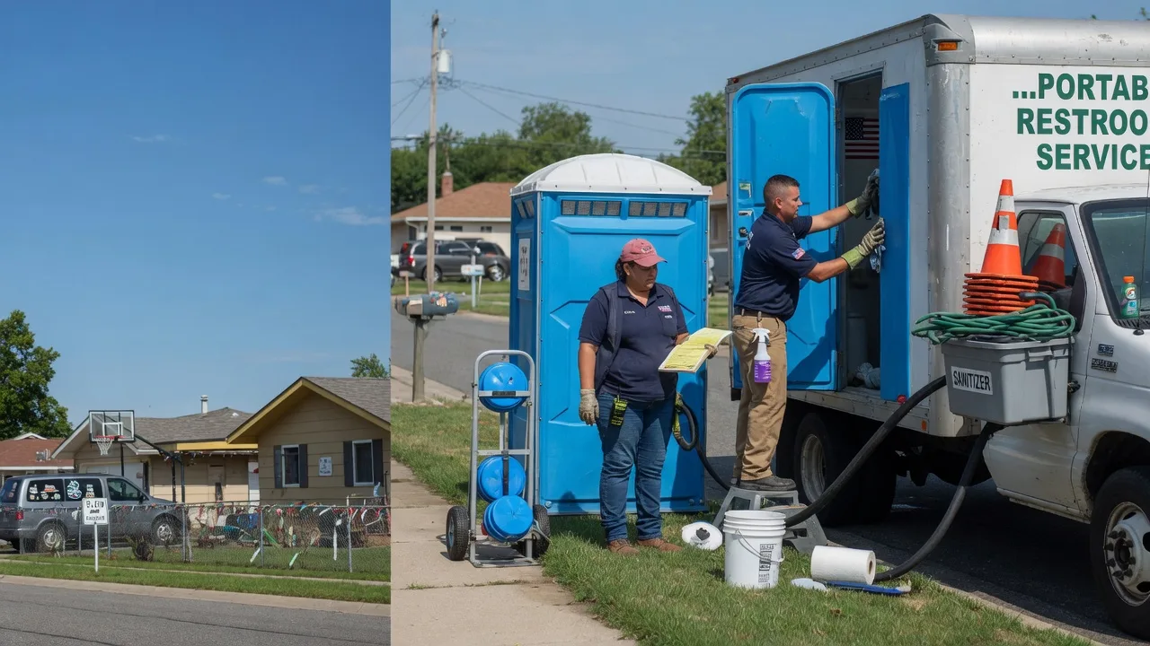 Portable Toilet Rental in Hartshorne, OK near me